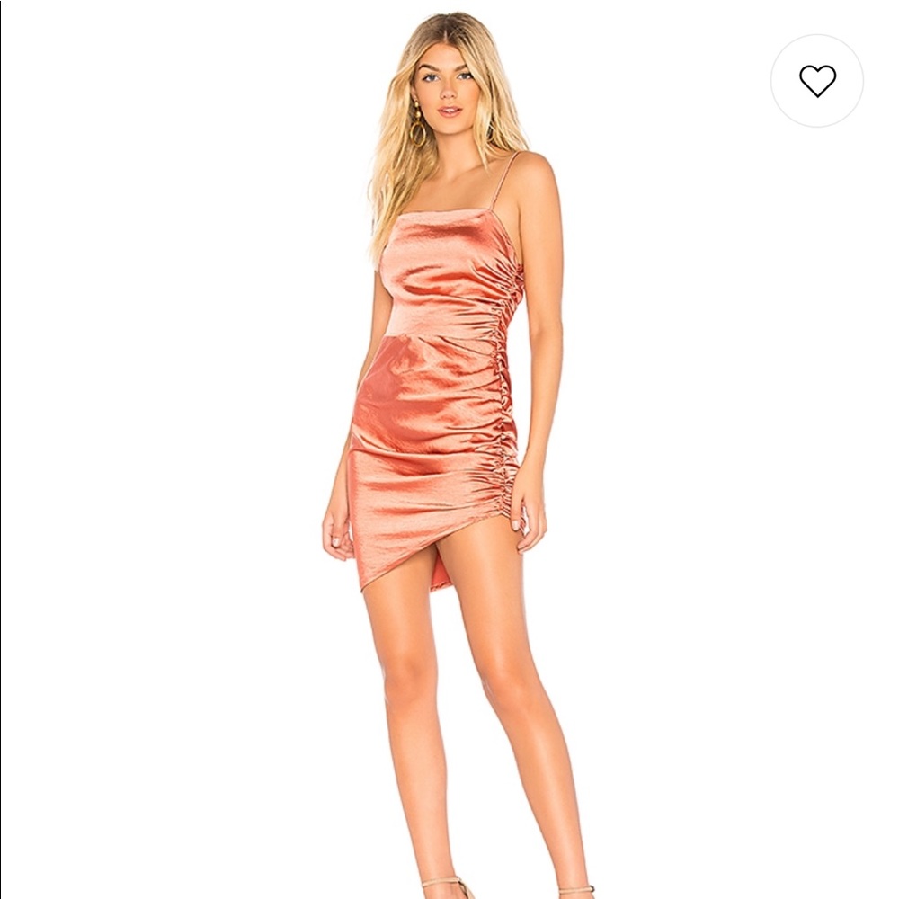 Metallic mini dress